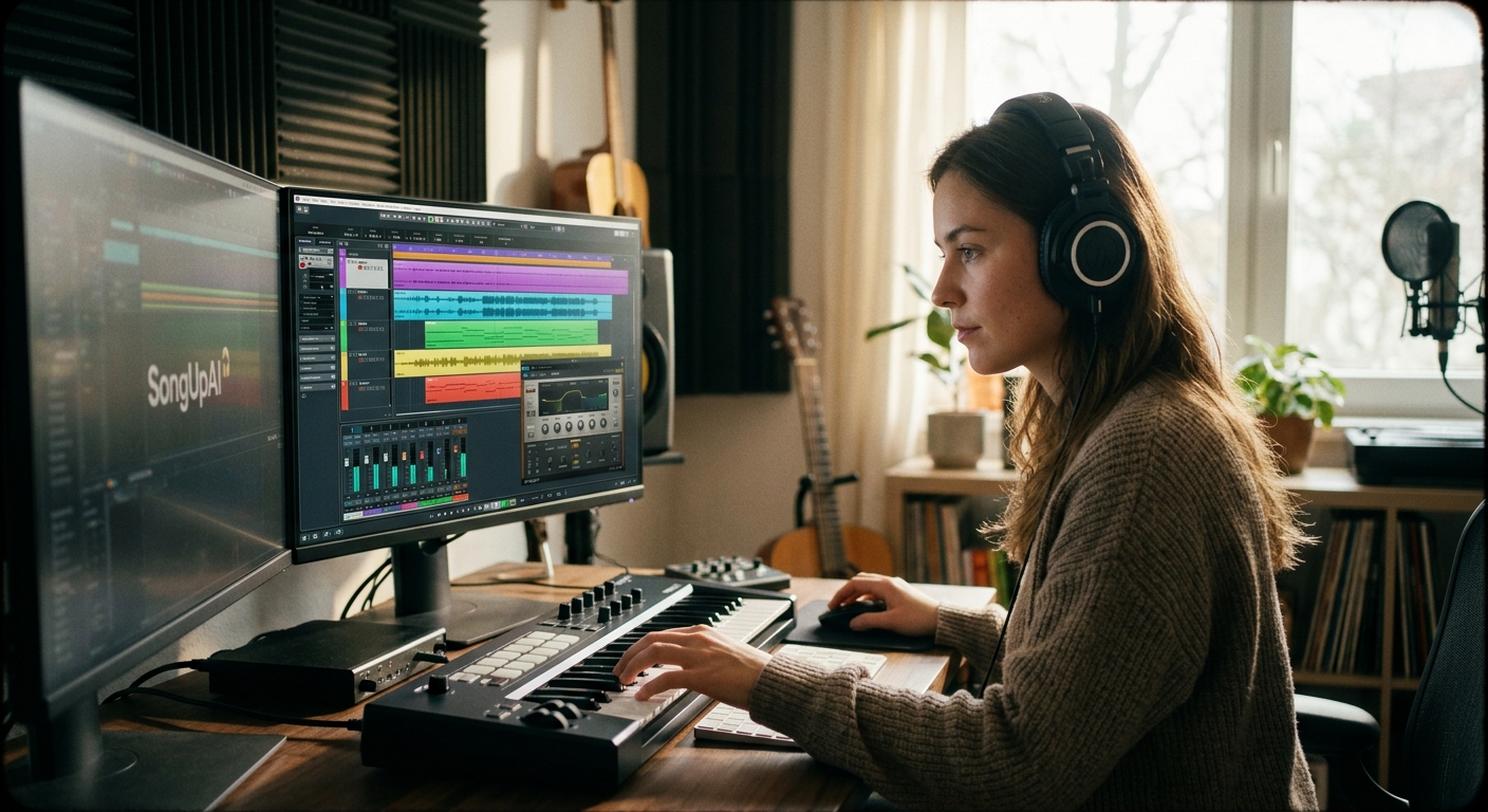 Unlock Your Sound: AI Music Production Tips with SongUpAI