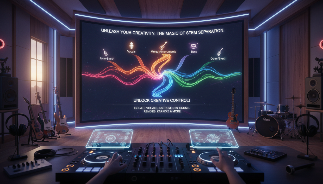 Unleash Your Creativity: The Magic of Stem Separation