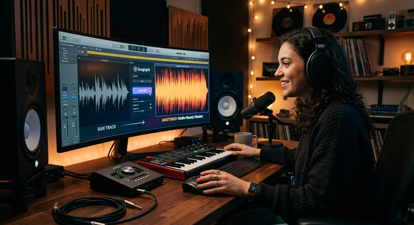 Unlock Professional Sound: The Magic of AI Mastering with SongUpAI