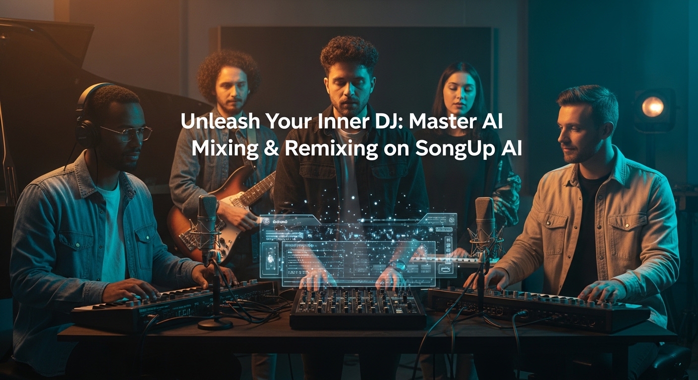 Unleash Your Inner DJ: Master AI Mixing & Remixing on SongUp AI