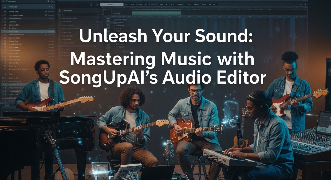Unleash Your Sound: Mastering Music with SongUpAI's Audio Editor