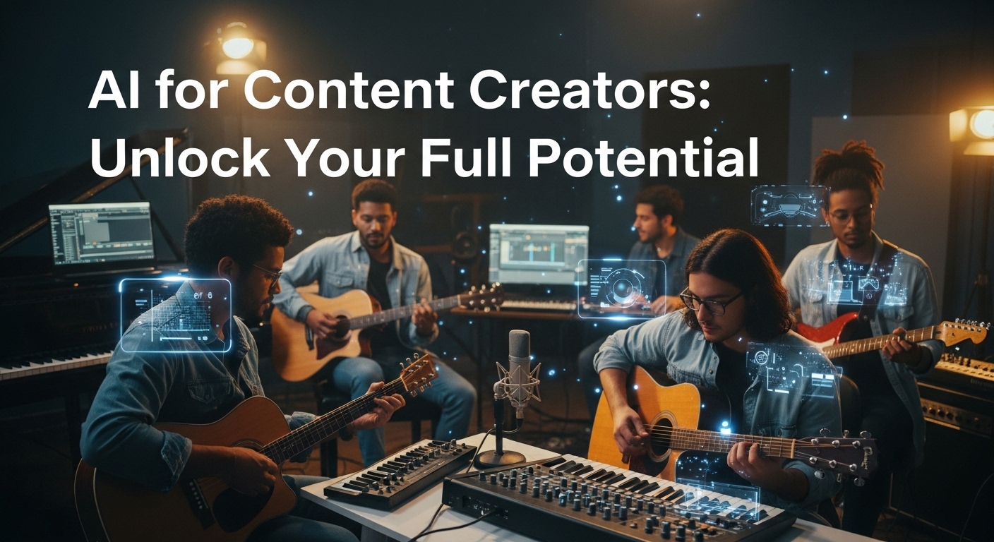 AI for Content Creators: Unlock Your Full Potential